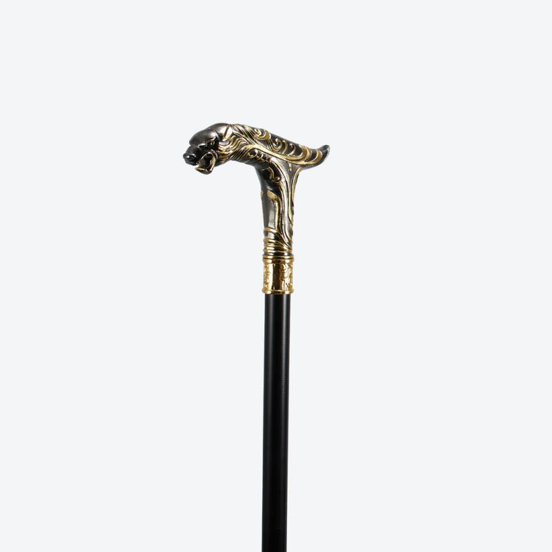 Royal Tiger Premium Classic Cane Black and Golden-Bastoni UK