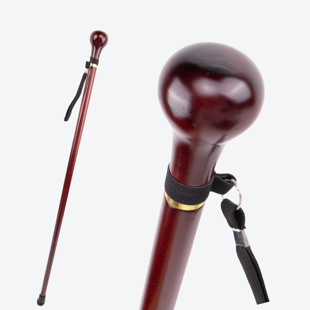 Traditional Round Wooden Cane Bastoni Wine Cane