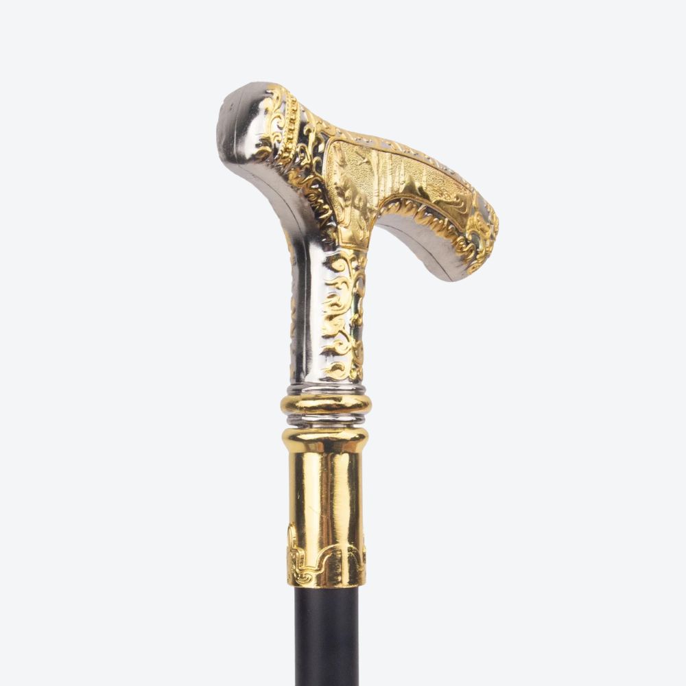 Golden Wolf Metal Cane - Bastoni