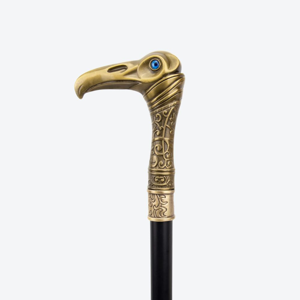 Luxury Vintage Walking Stick Noble Bronze Bastoni Heron