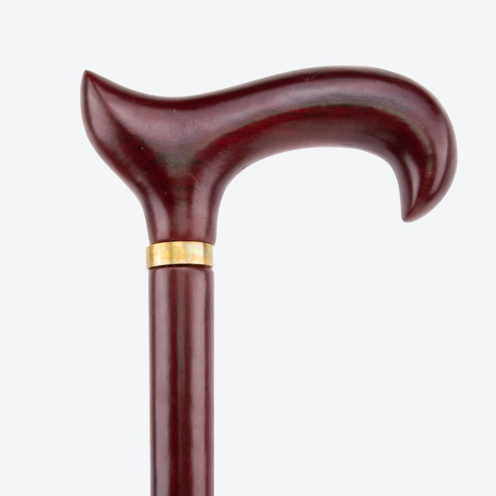 Bastoni Wine Fox Tail Wooden Cane