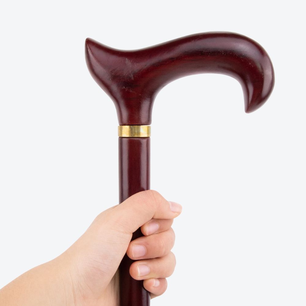 Bastoni Wine Fox Tail Wooden Cane
