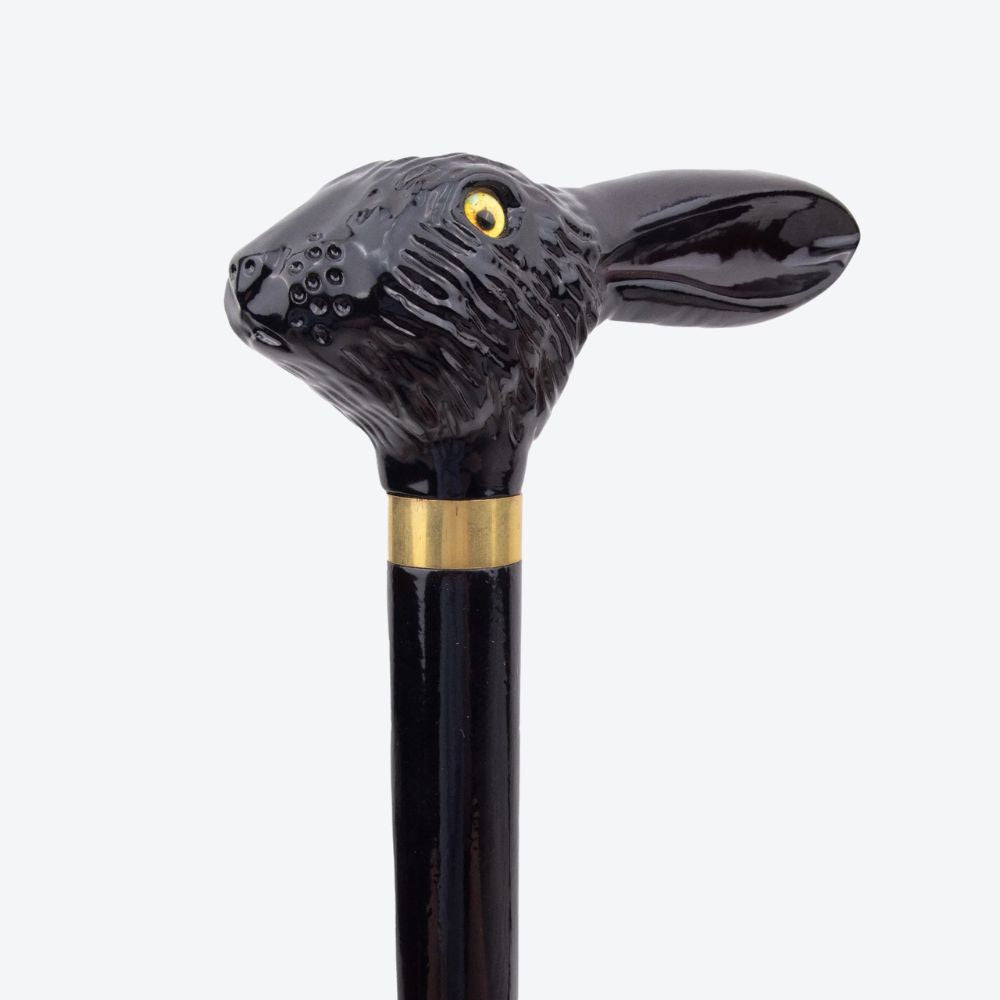 Bastoni Eared Rabbit Wooden Cane