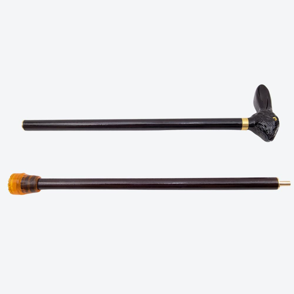 Bastoni Eared Rabbit Wooden Cane