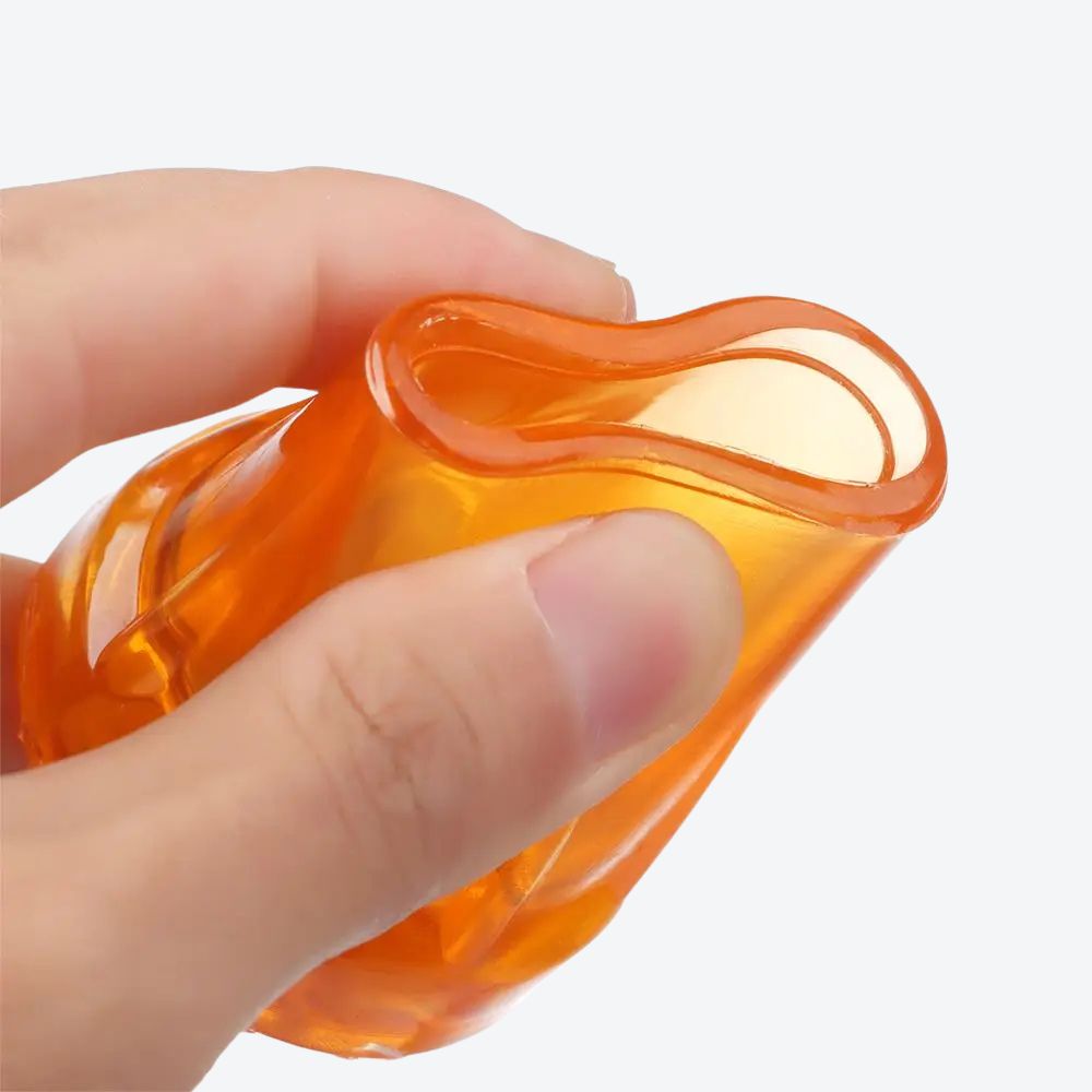 Yellow Non-Slip Silicone Cane Tip - Bastoni